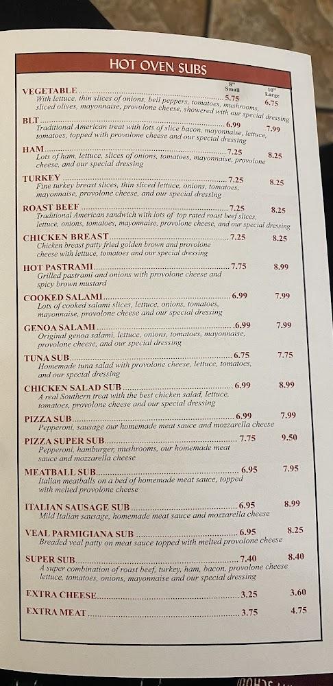Vasilios Pizzeria Menu image 2