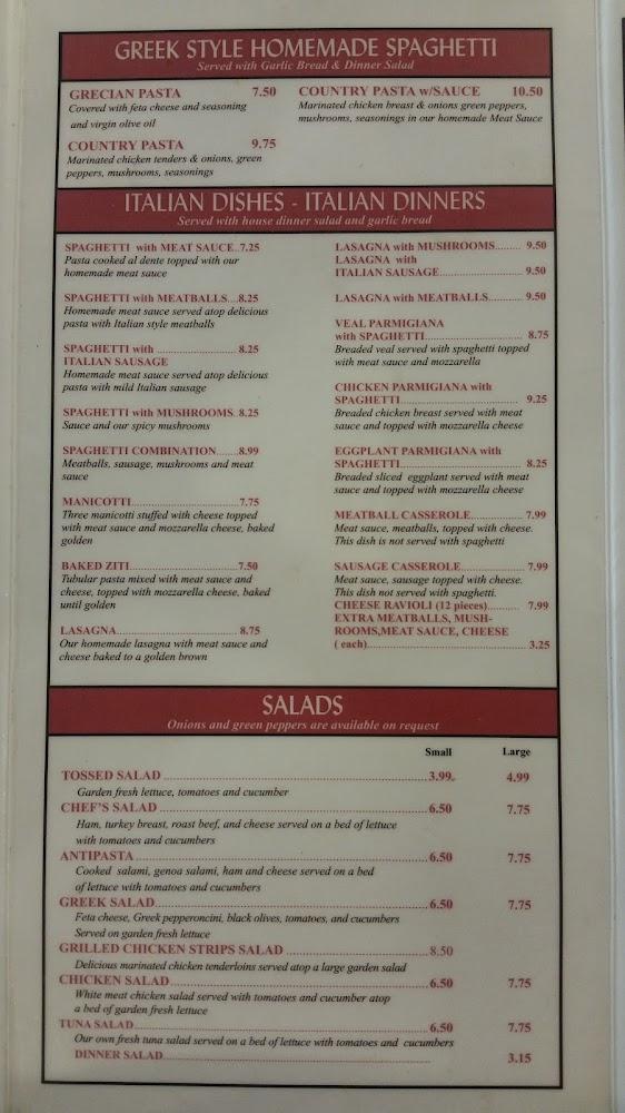 Vasilios Pizzeria Menu image 3